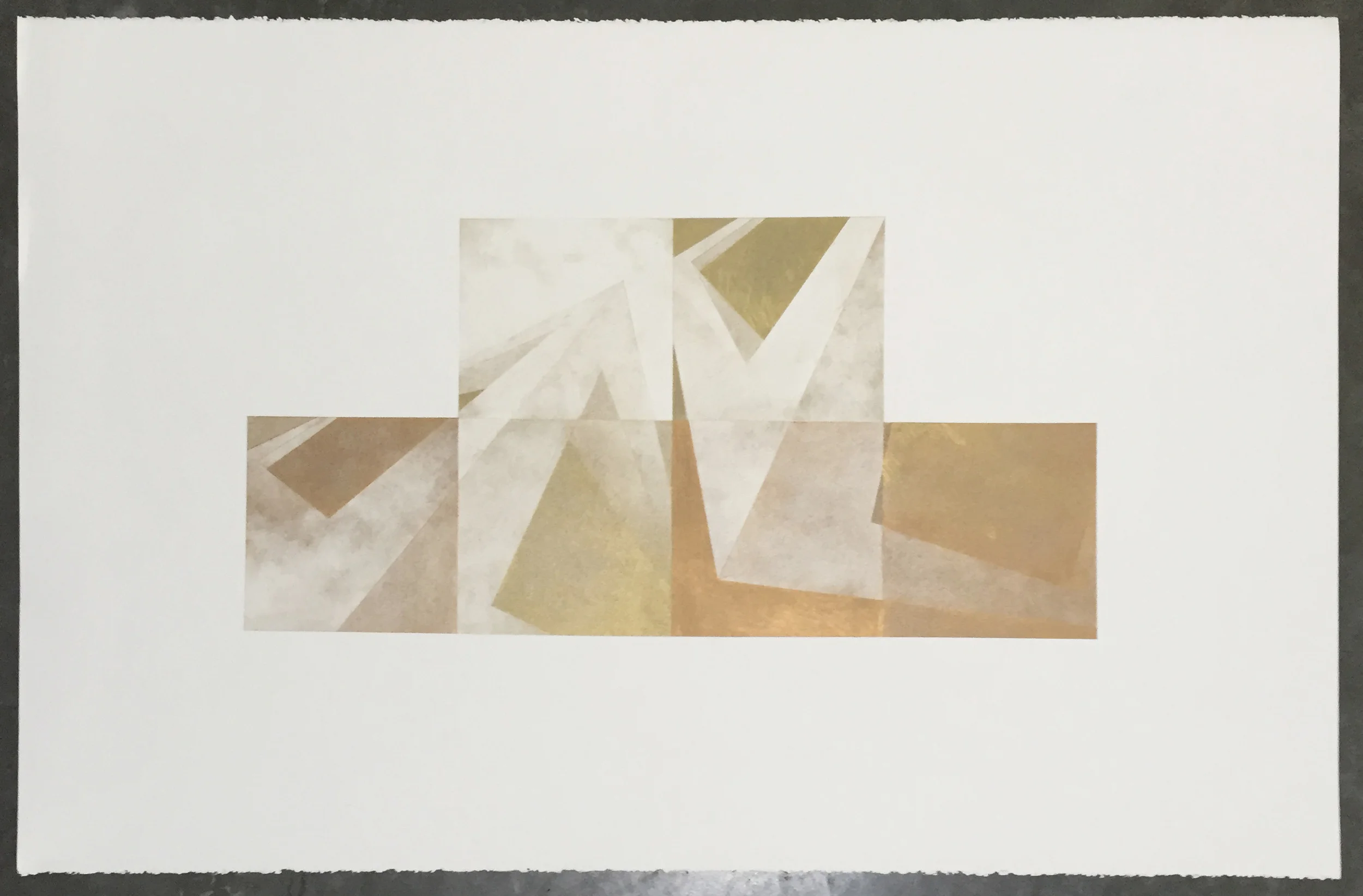   Wedge Series #12  26" x 40"&nbsp;&nbsp; Pastel on paper 