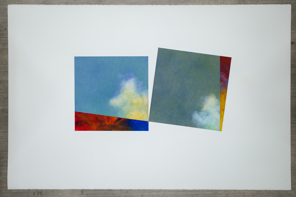   tomorrow  26" x 40" Pastel on paper 