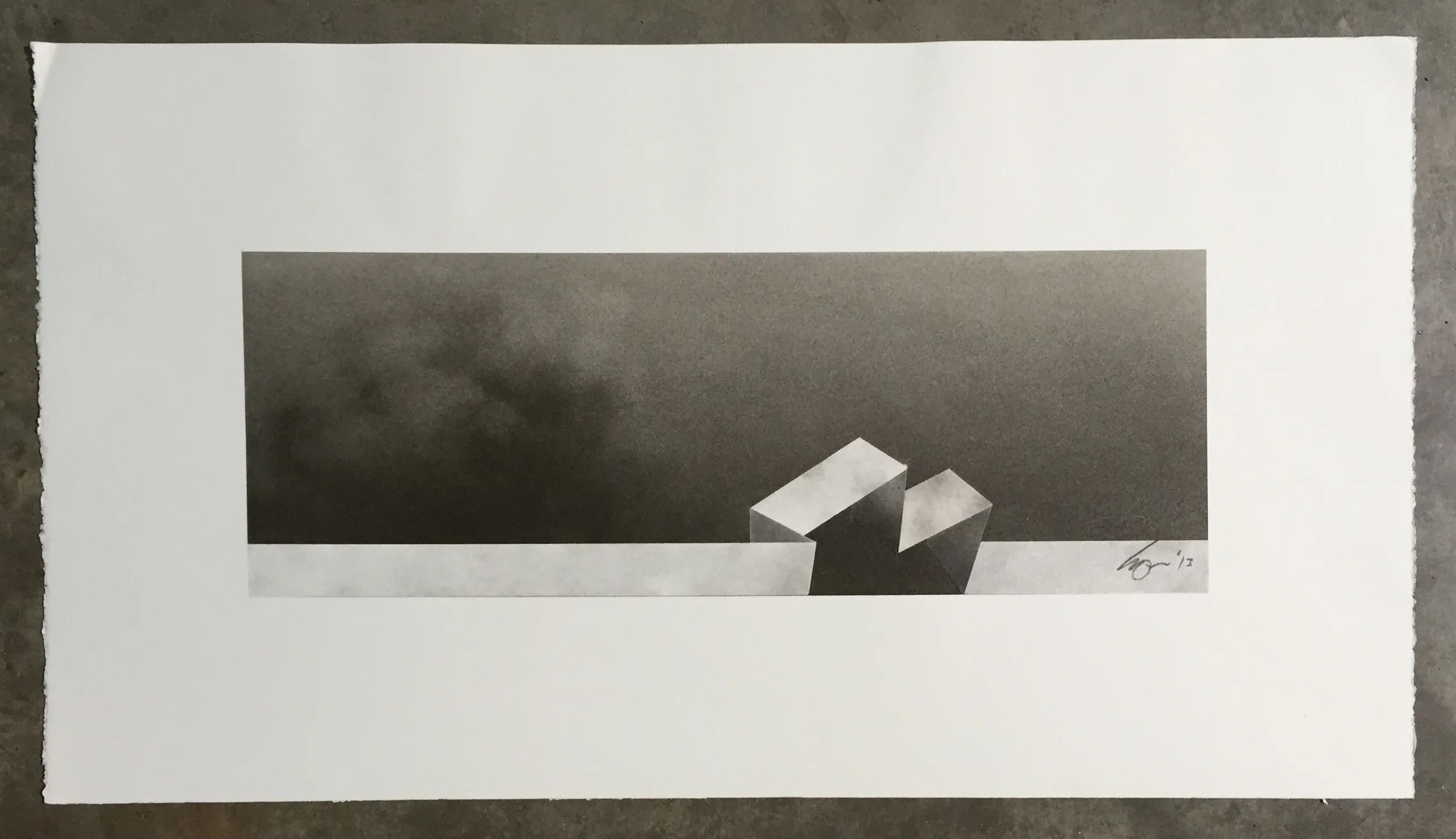   Scape III  14” X 26” 