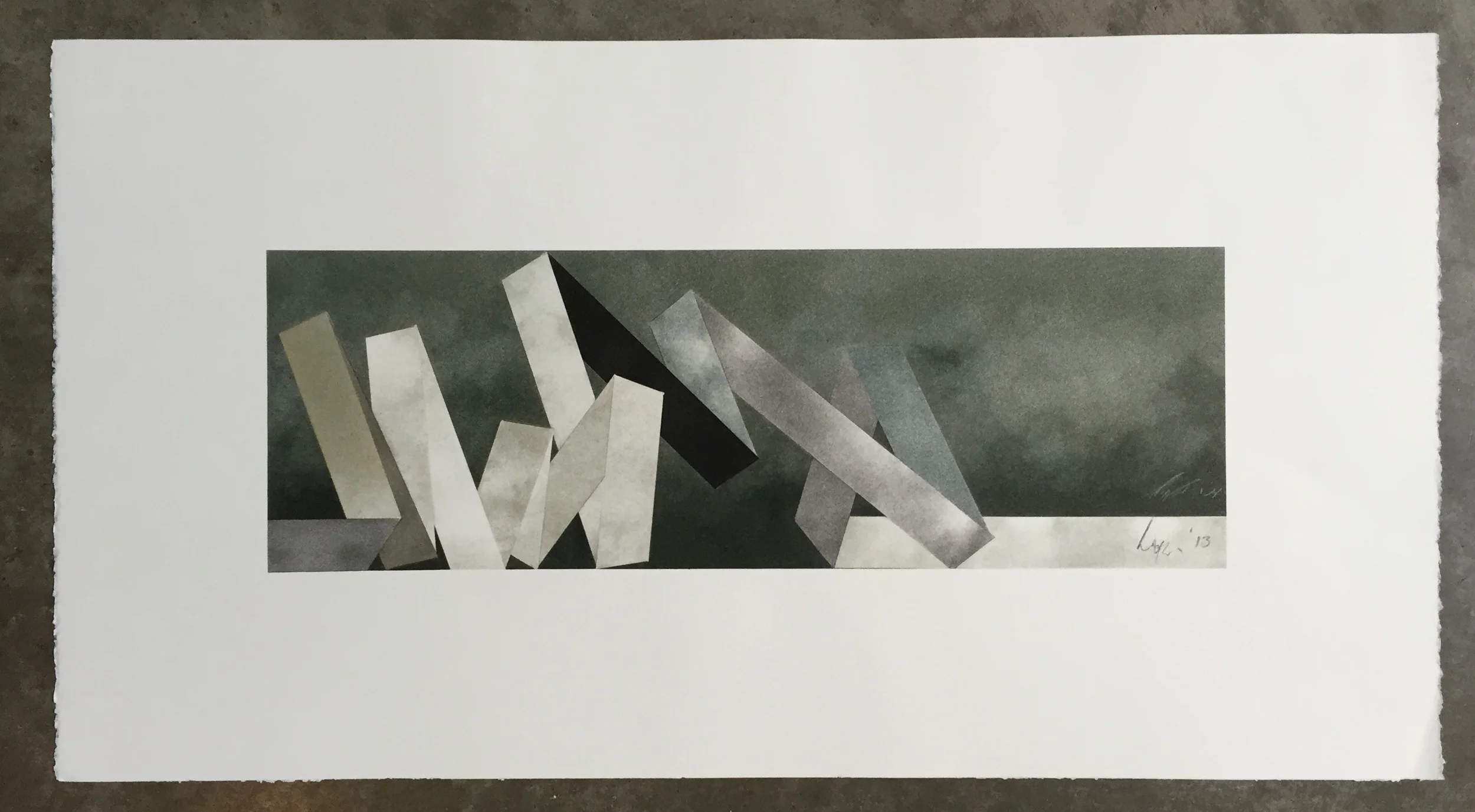   Scape IV  14” X 26” 