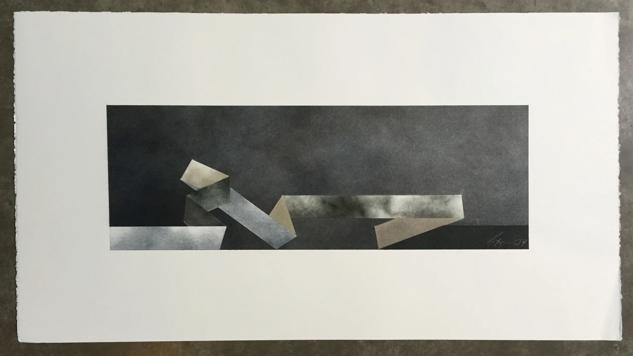   Scape V  14” X 26”       