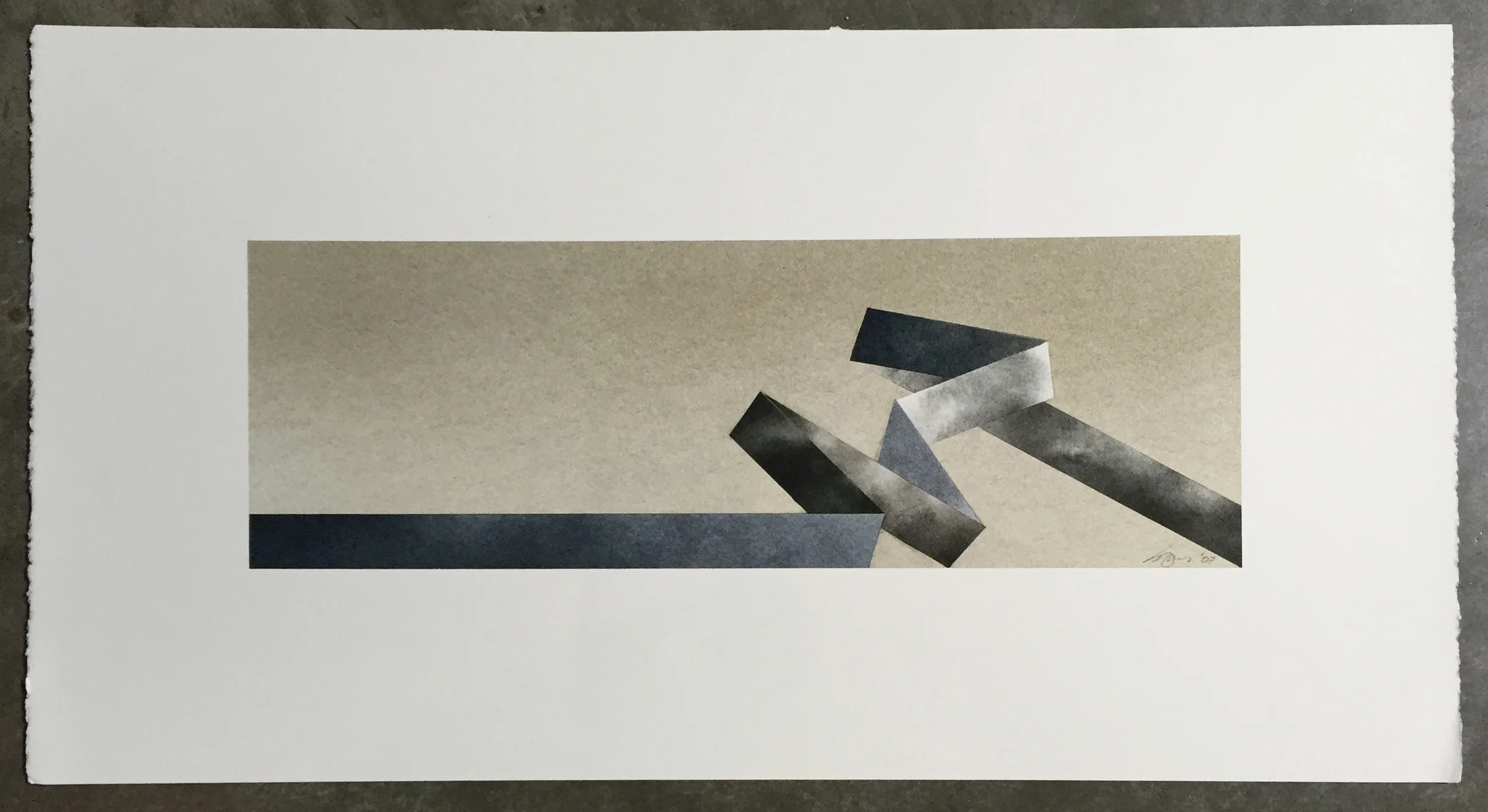   Scape VI  14” X 26” 