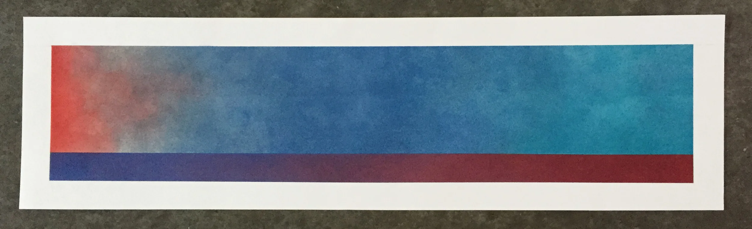   Scape X  6 3/4" x 24" 