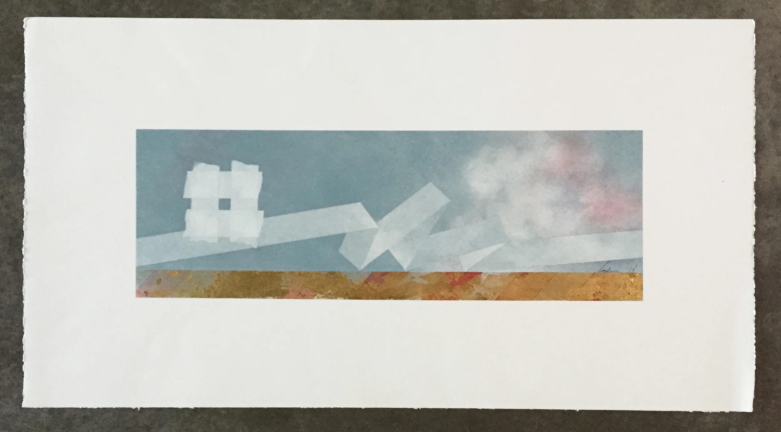   Scape IX  14” X 26” 