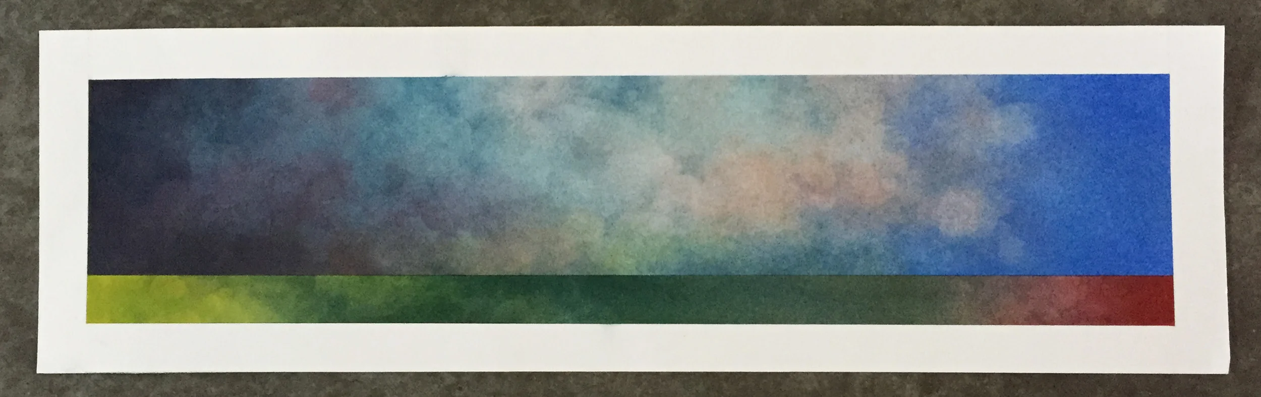   Scape XI  6 3/4" x 24" 