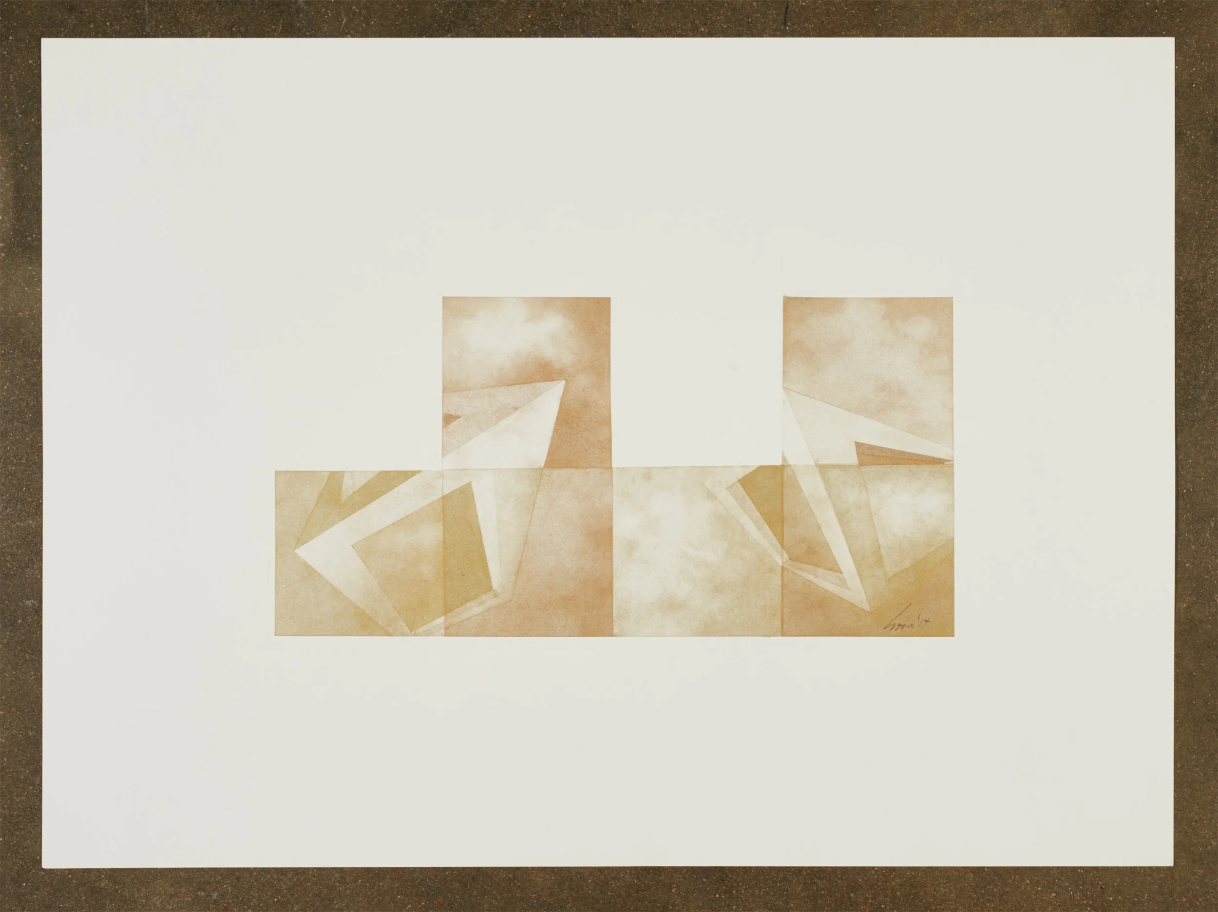   V6 #2  30" x 22" Pastel on Paper 