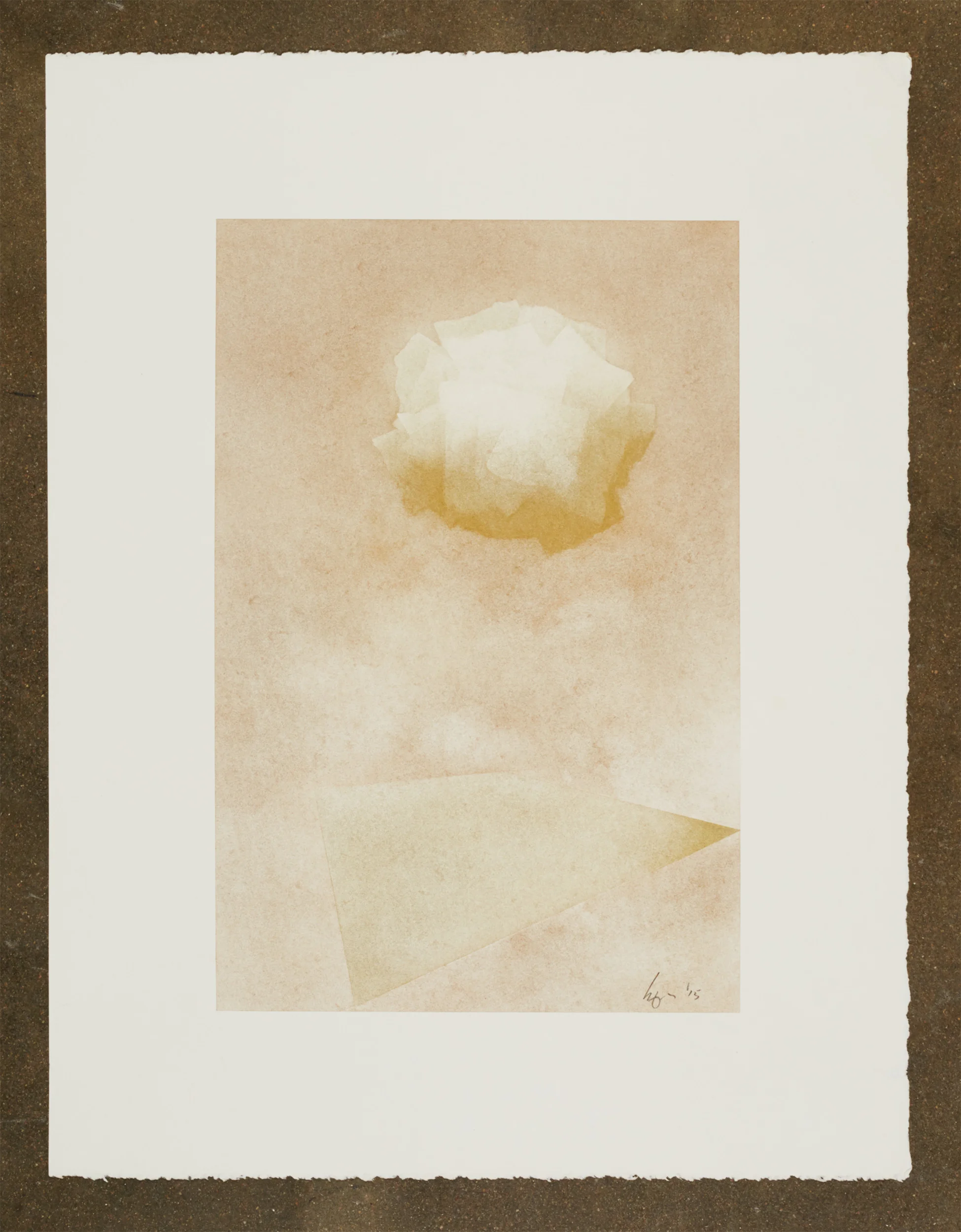   SCAPE XIV   20" x 26" &nbsp; Pastel on Paper    