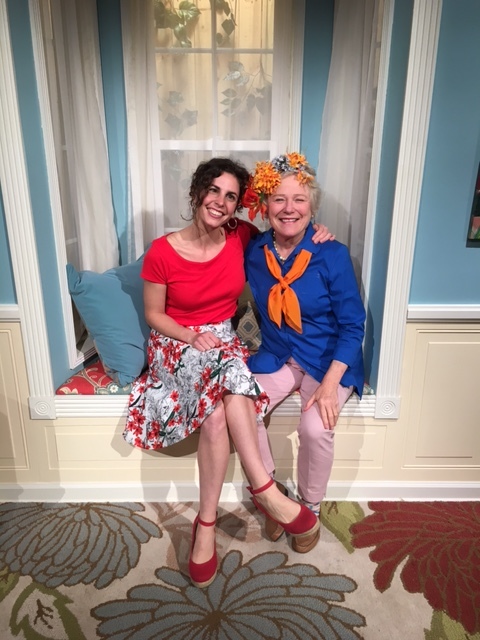 Trish and Amanda McNulty, the amazing host of the Emmy award-winning show 'Making It Grow'. 