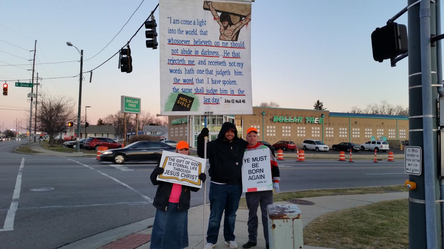 Miss Priscilla, Brother Caleb, & Pastor Cliff Parks.