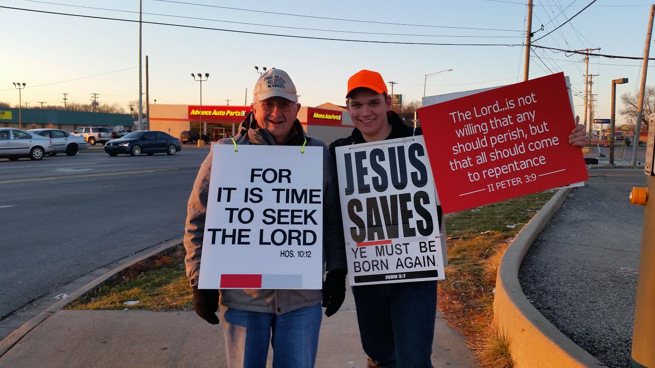 Brother Bill & Brother Gabriel.