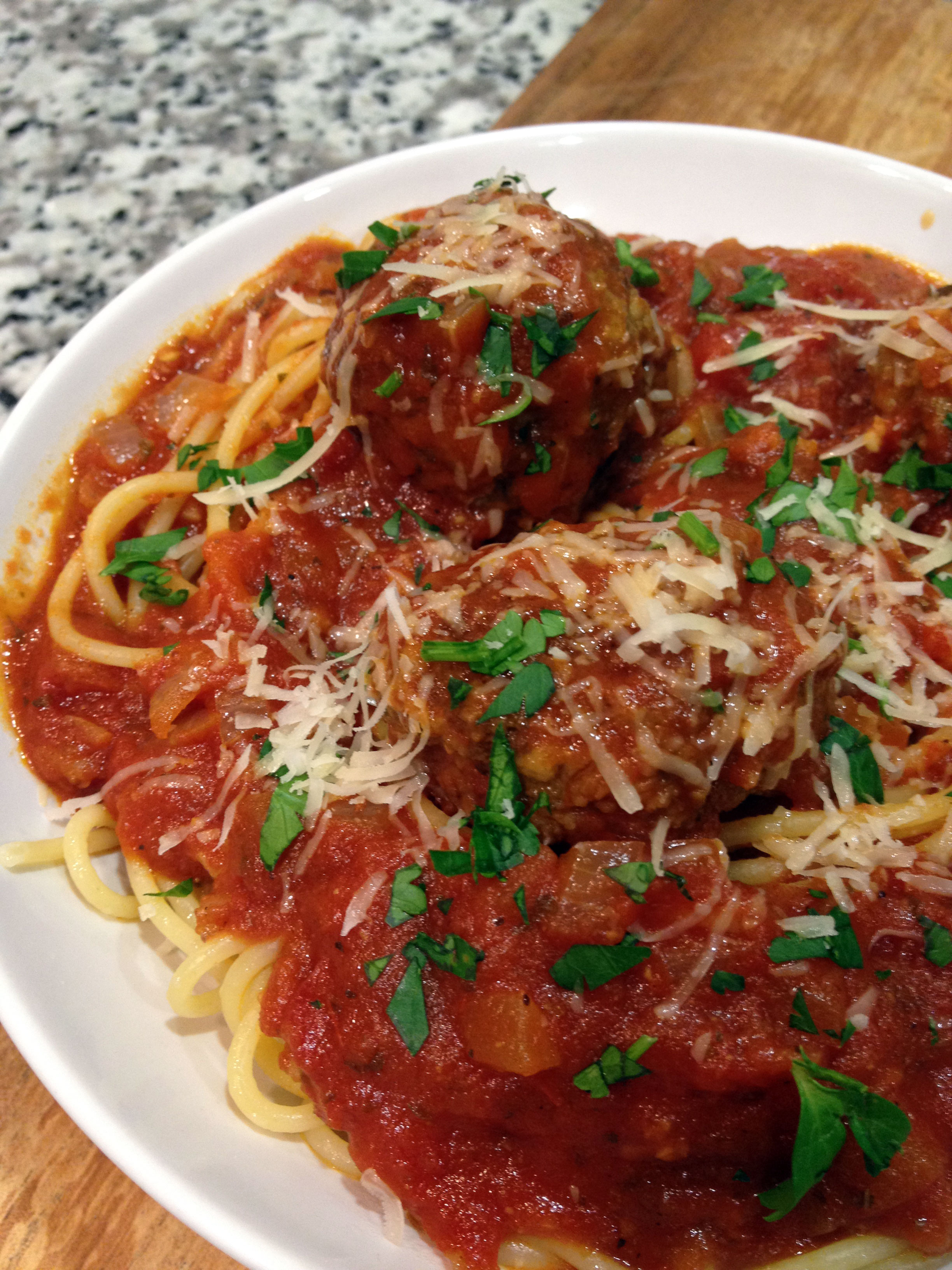 The Go-To Classic: Spaghetti & Meatballs