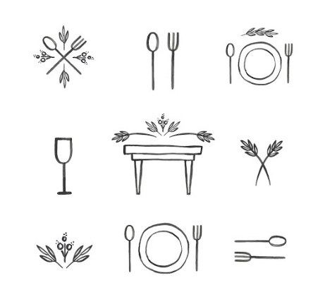 Project: Painted Icon Design Client: The Gathering Table https://www.instagram.com/thegathering_table/