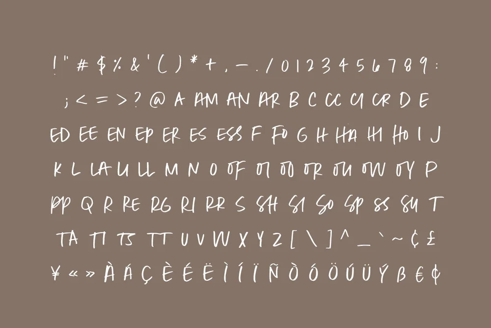Margot Marker Font Margot Co Margot Marker Font Margot Co