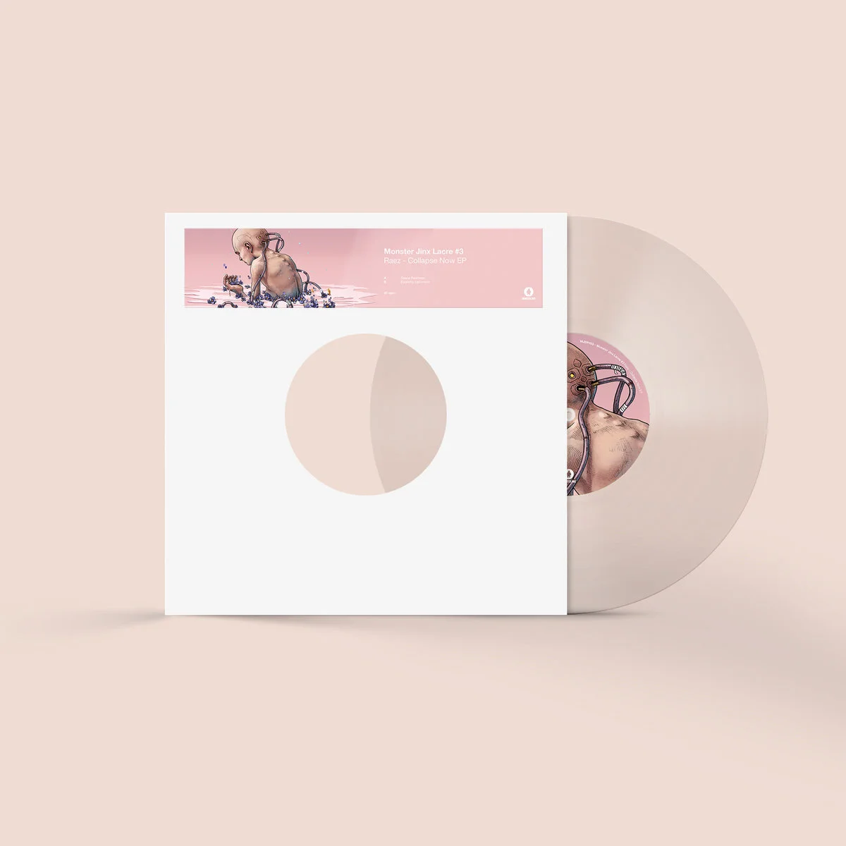 Raez - "Collapse Now" - Limited Dubplate Translucid Vinyl Single