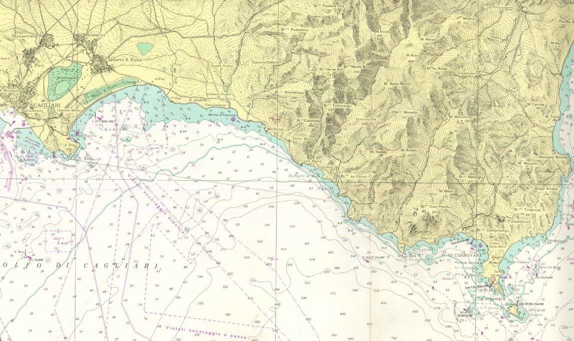 Sea Chart Wallpaper