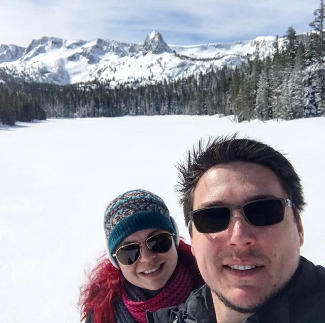 Oh yeah...We&rsquo;ve been together for 12 years today. To many more adventures with you, Mr. Silvan. ❤️❤️❤️ #thesilvantravels #silvanadventures #mammothlakes #skiinguphill #nordicski