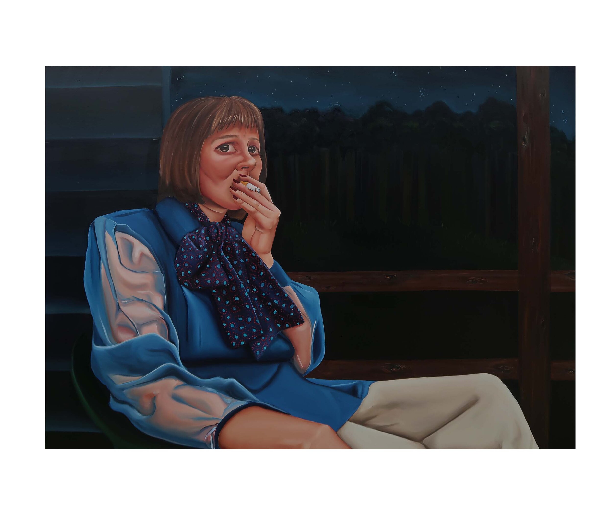 Lady In Porch II, 2019