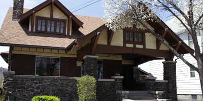 An architectural Craftsman gem from the early 1900s. This home is filled it gorgeous chestnut and oak, as well as a modern gourmet kitchen and an unmatched view of the Chenango River.