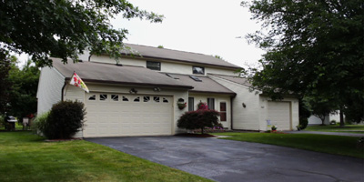 A completely remodeled Townhouse on a pristine level lot.