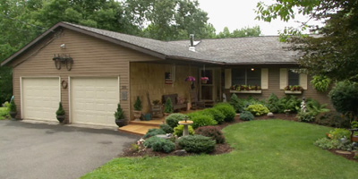 A spacious and luxury-filled Ranch home on over 8 acres.