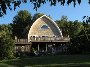 A gorgeous contemporary home set on a lush acre with great views!