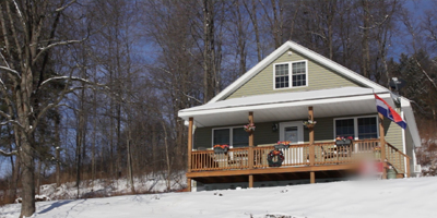 Custom-built Cape Cod with top-of-the-line amenities. 