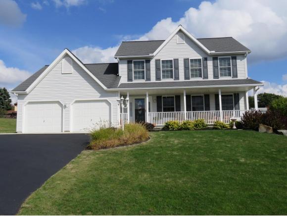 A newer 2-story home with some of the best views in the Southern Tier.