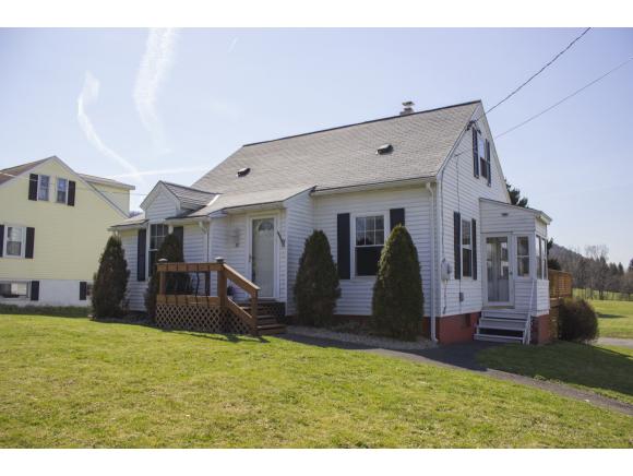 A cute and cozy Cape Cod with a level back yard and a convienient location.