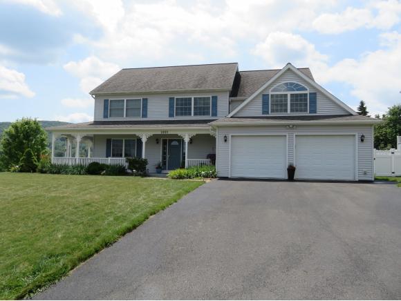 An elegant, spacious, newer home in the hills of Vestal.