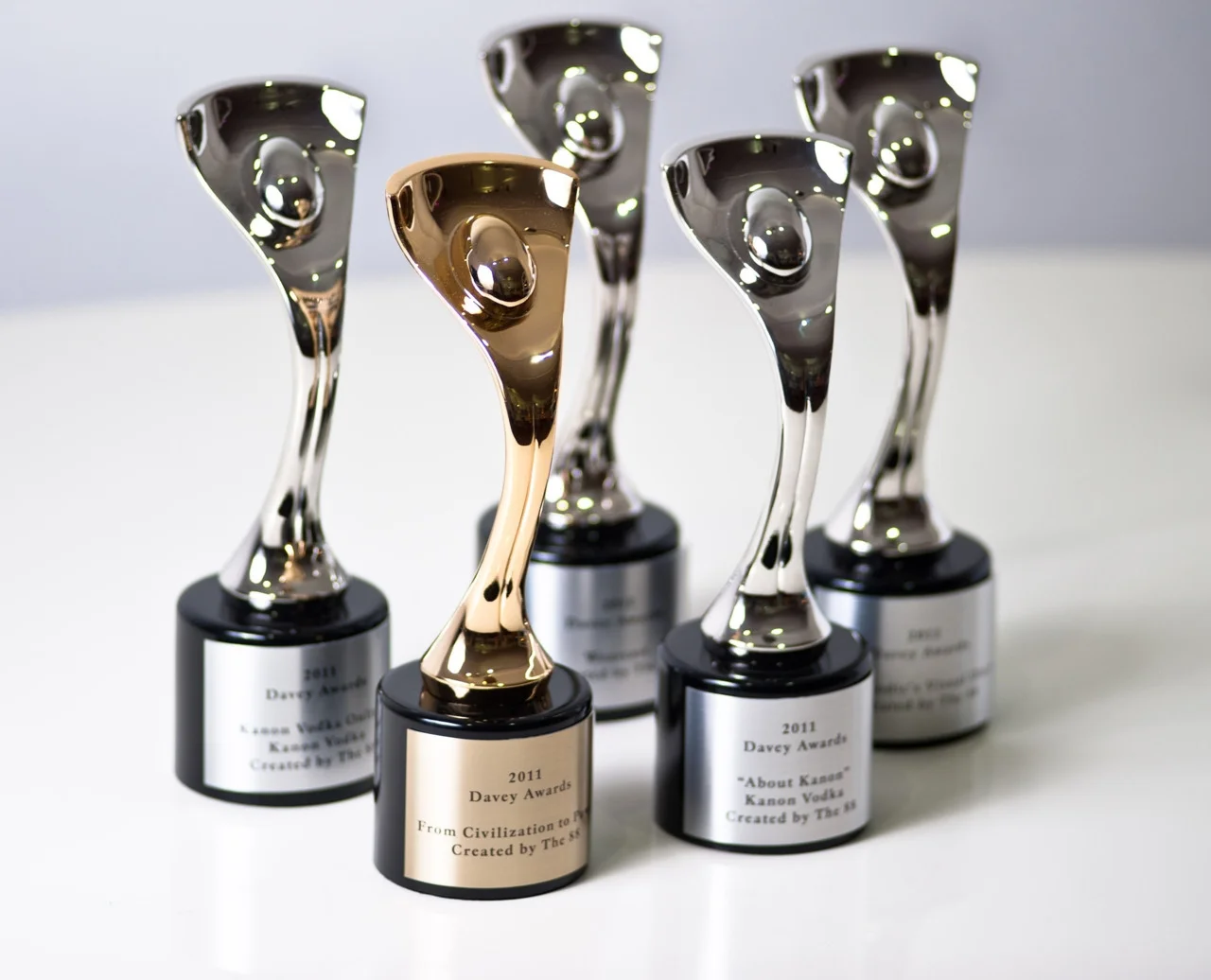 Recipient of 5 Davey Awards