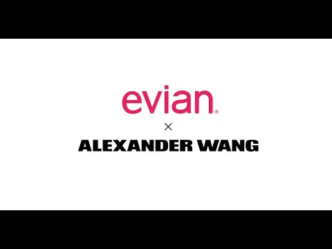 EVIAN WATER x ALEXANDER WANG by Team Epiphany