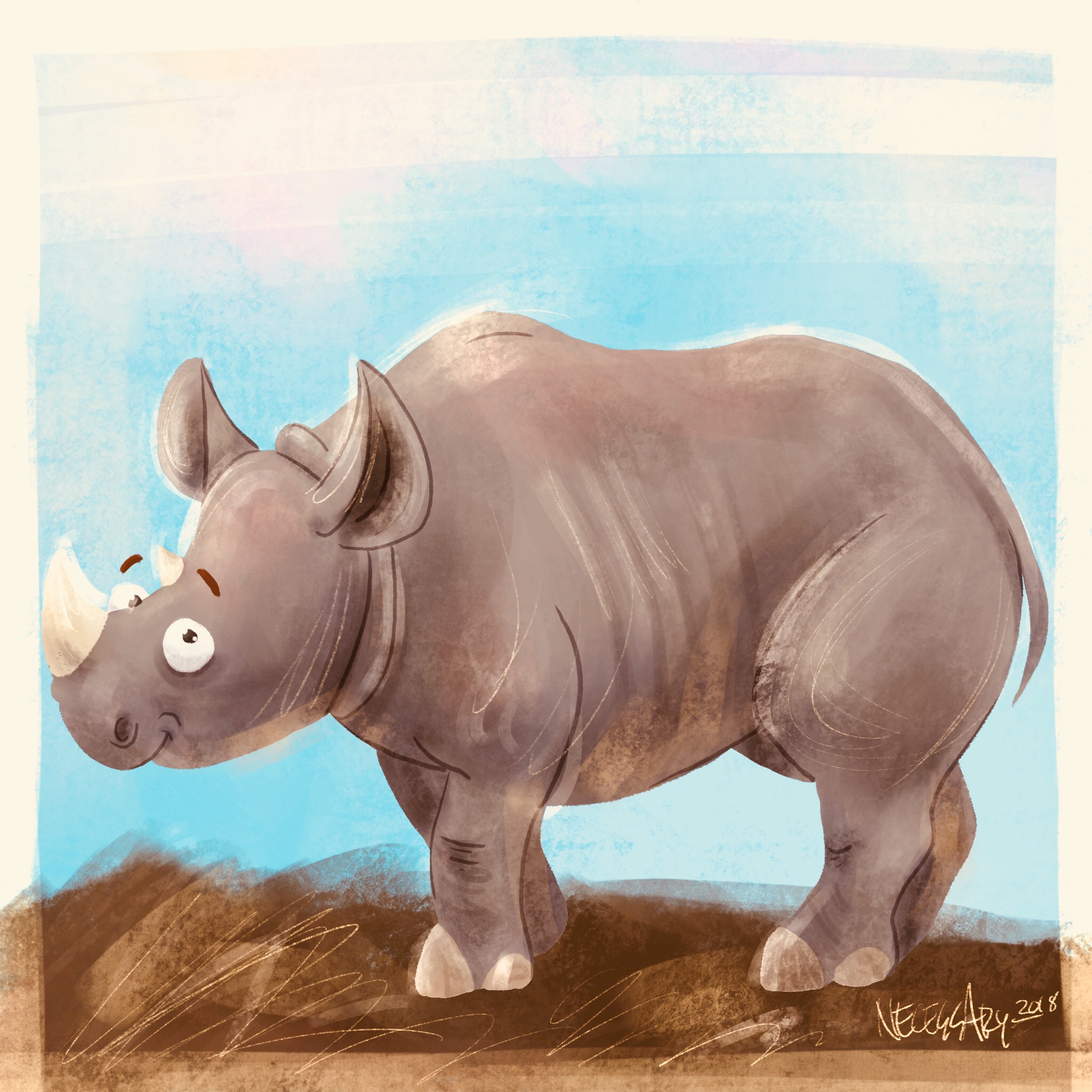 Kendi the Rhino