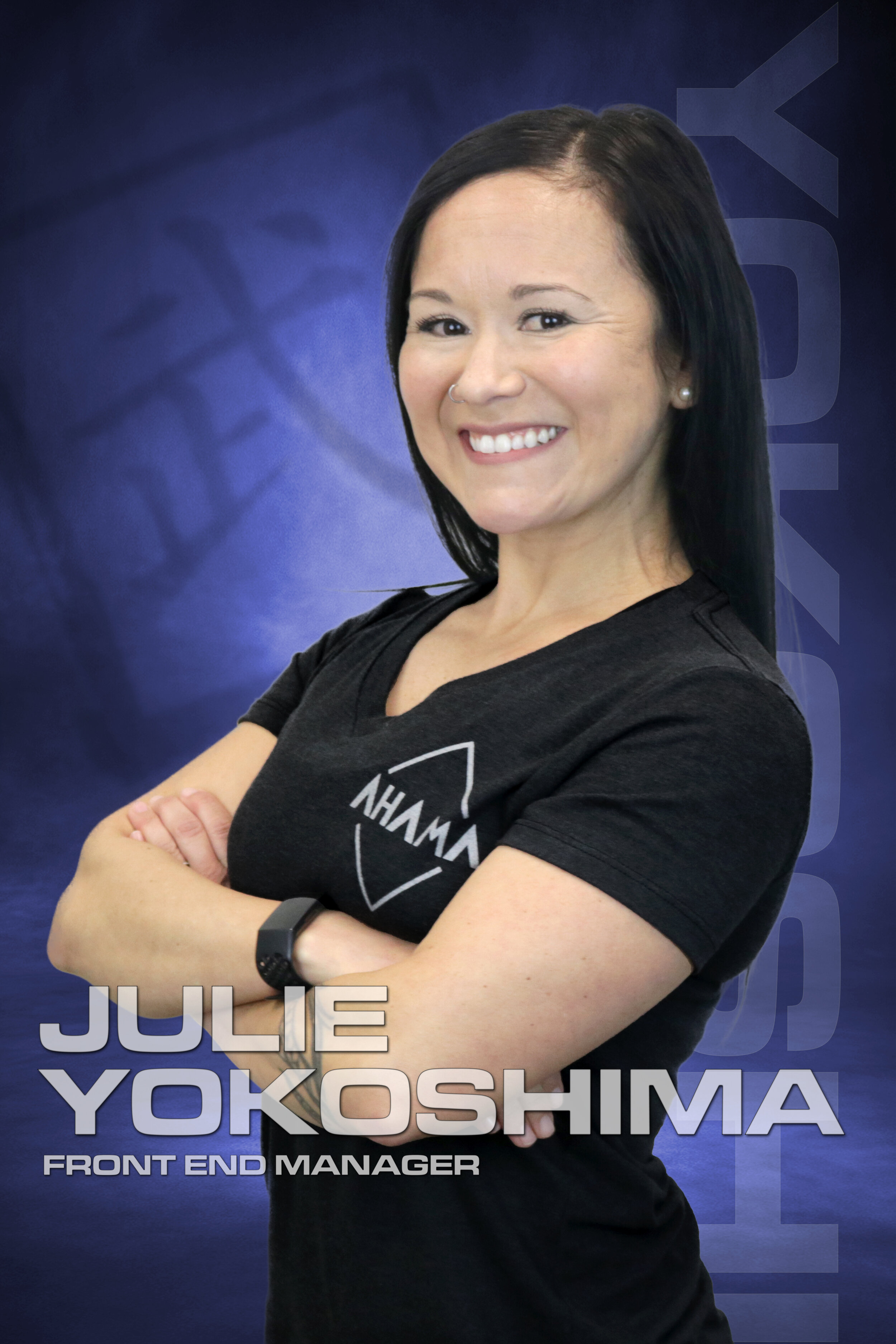 Julie Yokoshima, Front End Manager