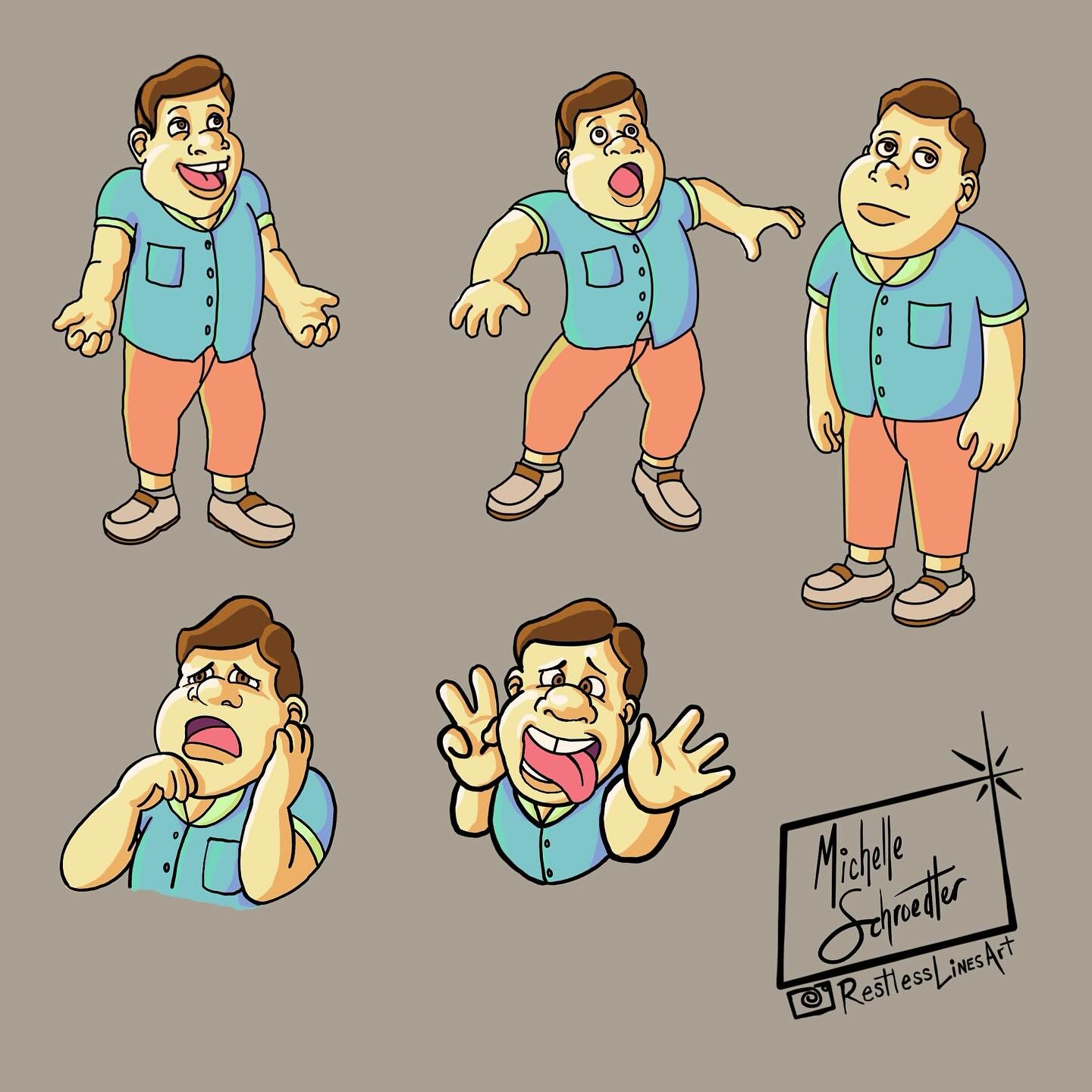 Just a little fun character work 😜 #illustration #childrensbookillustration #characterdesign