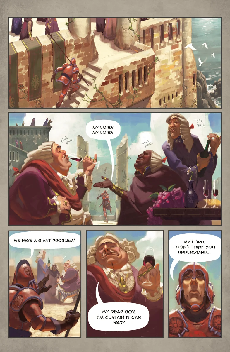 Giant Problem, Page 1