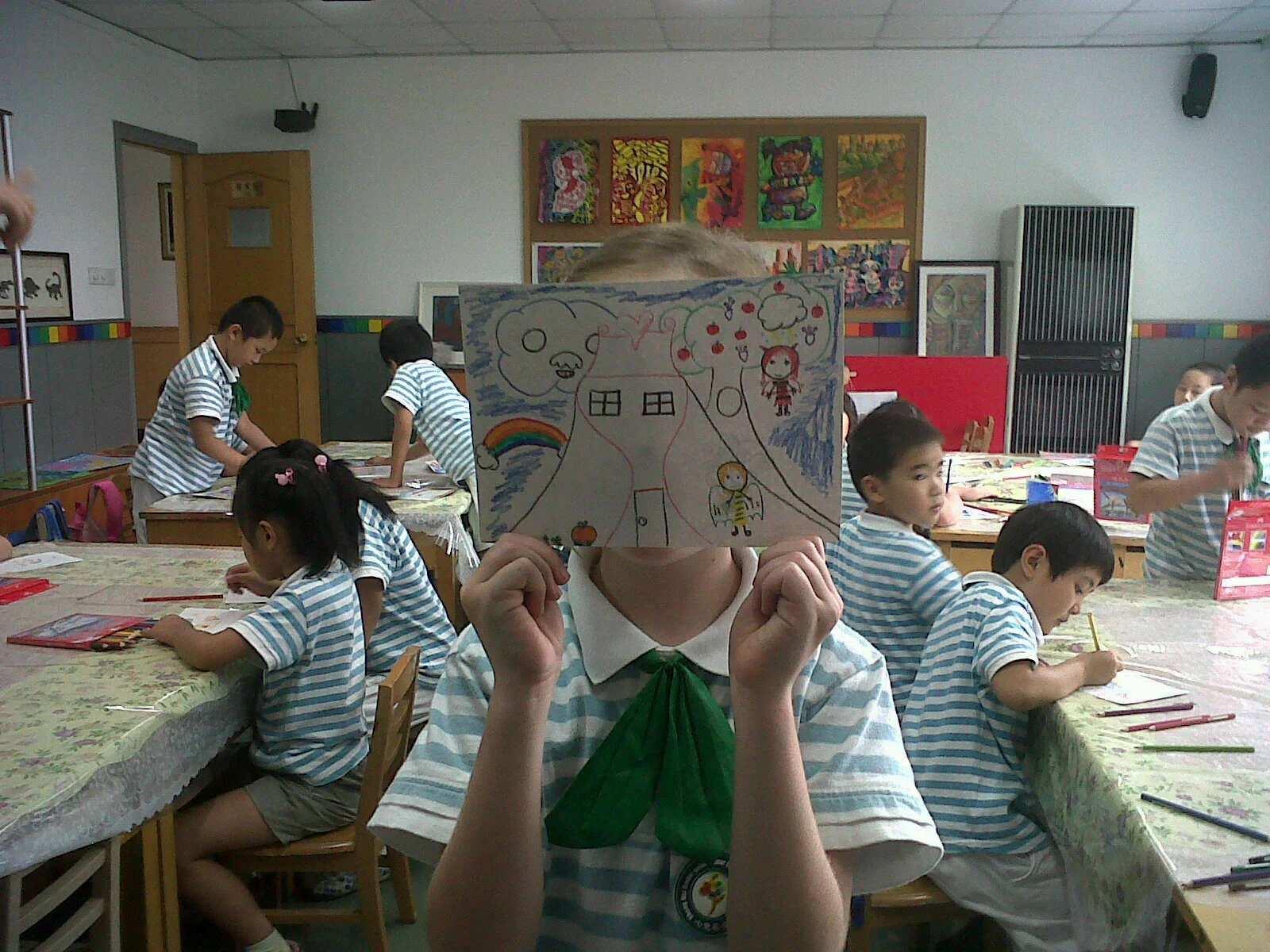 'Looking Up From The Other Side Of The World - Through The Eyes Of Children'