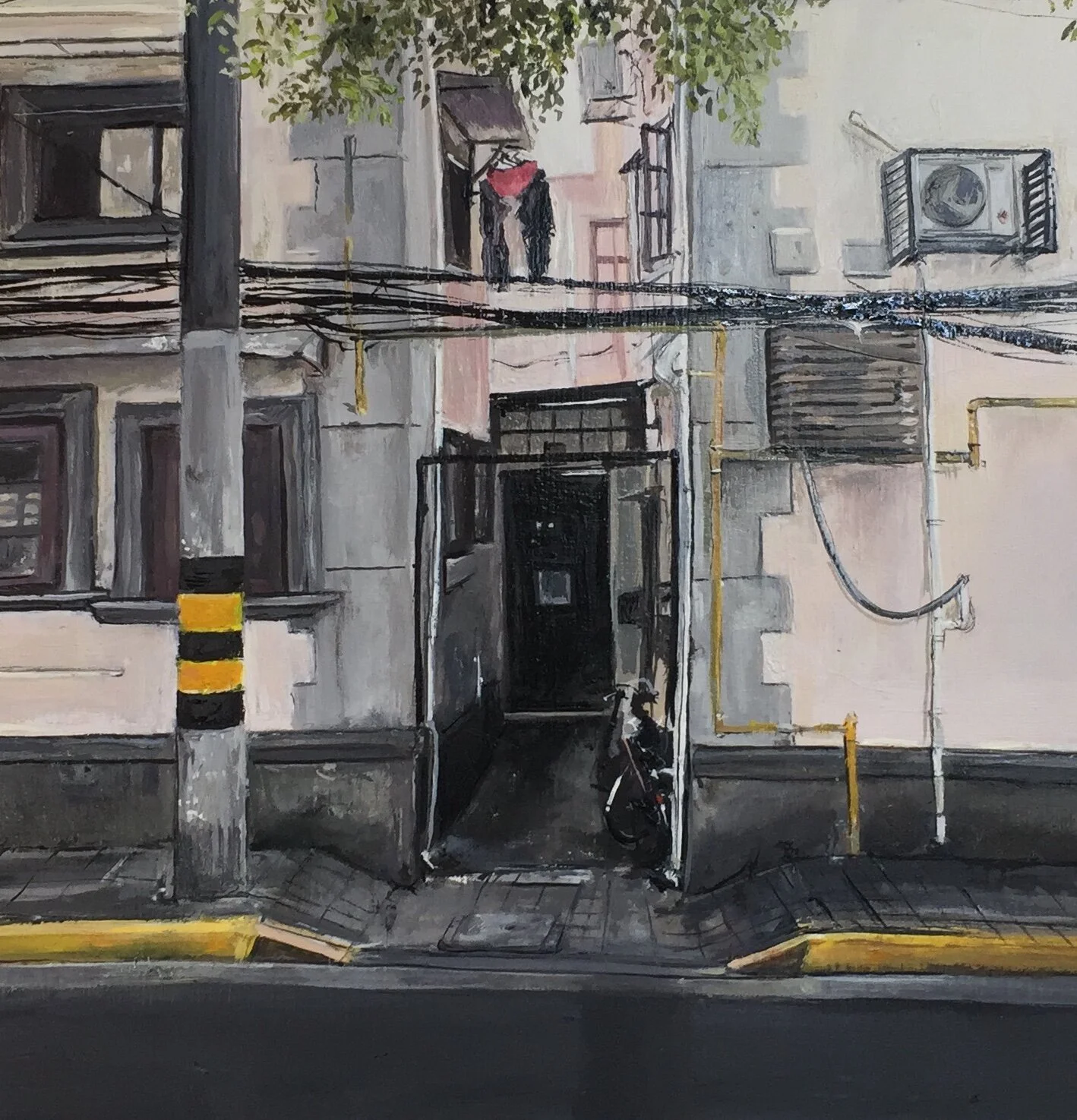 Caitlin Reilly_Remembering Shanghai  #1_oil on wood_30cm x 30cm_2019__2952.jpg