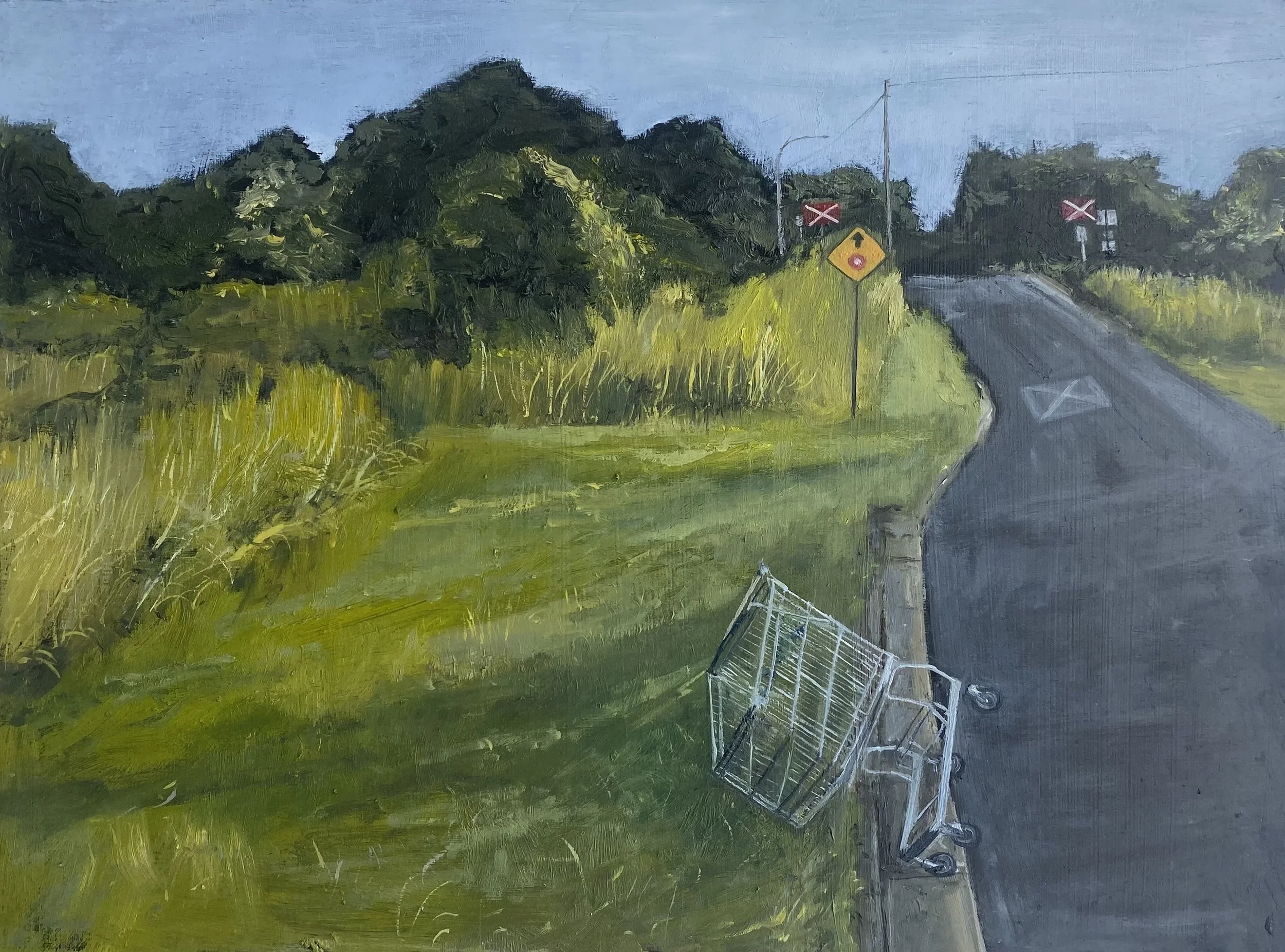 Abandoned Trolley #2_30cm x 40cm_oil on wood_Caitlin Reilly.jpg