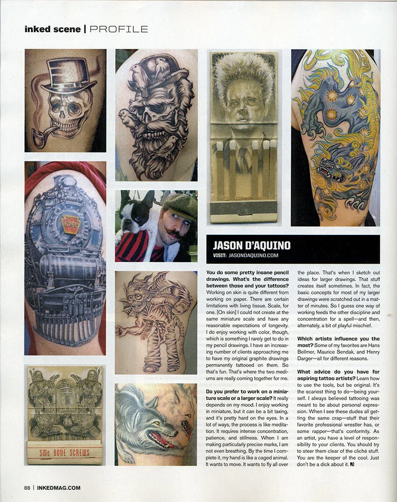 INKED MAGAZINE // CULTURE. STYLE. ART. // ISSUE 49 // OCTOBER 2012