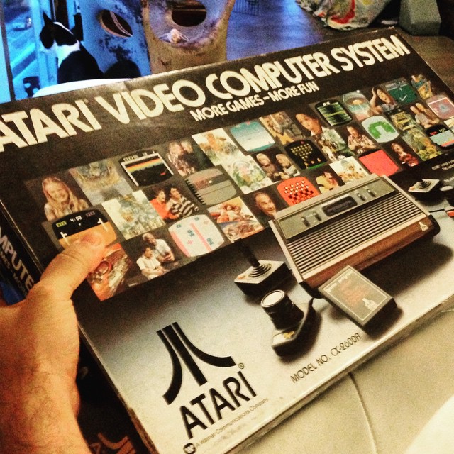 #atari #nib #oldschool #videogame  #estatefind.  Really want to open this....