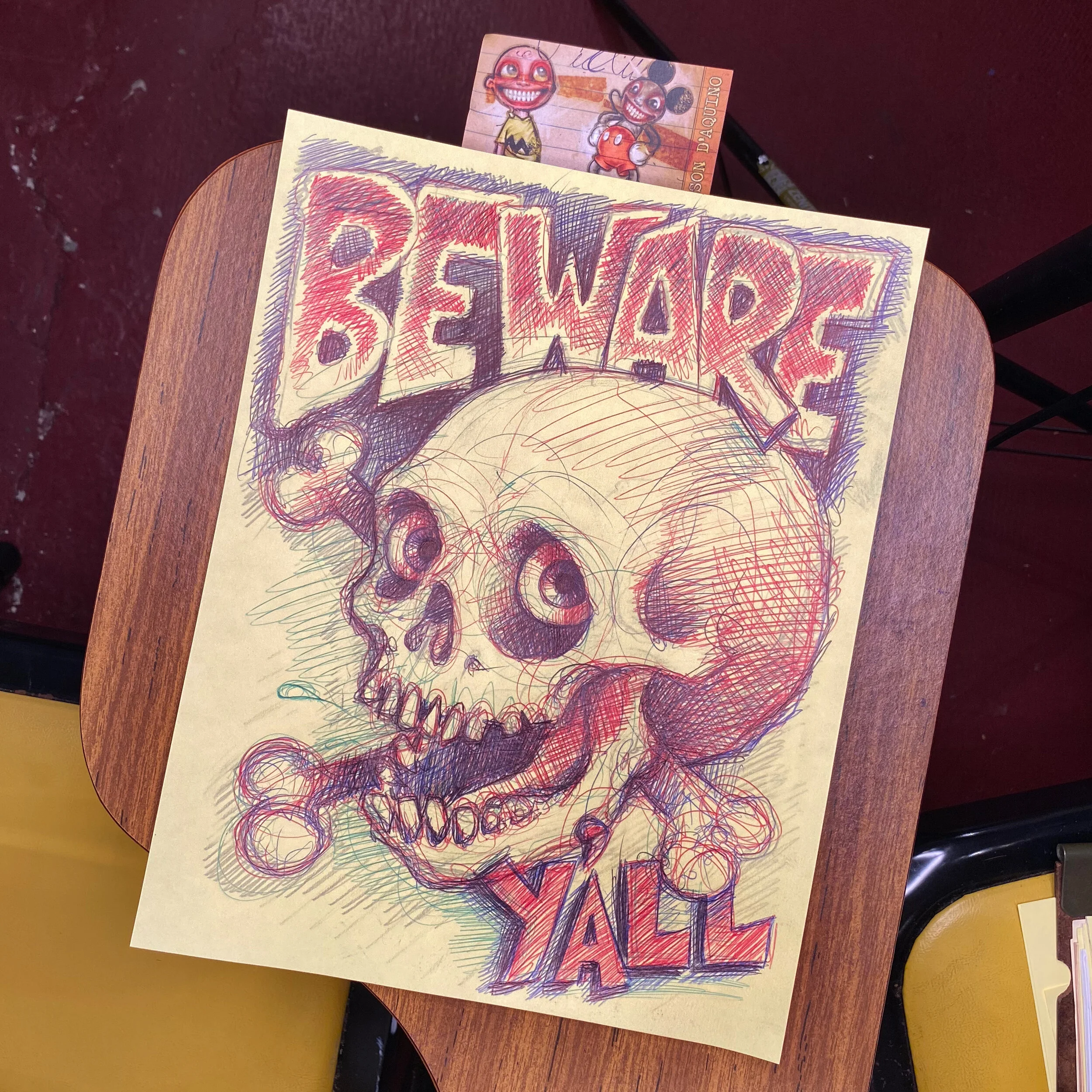 Beware Y'All Quick Draw