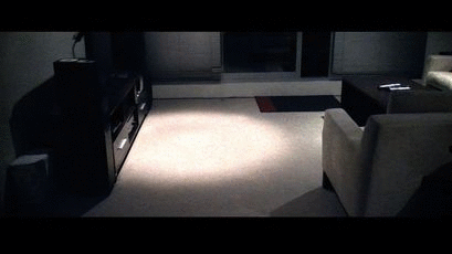 Originally i was going to have a chalk chart on the ground, however after running the idea past Oliver Hilbert he whipped together this test to see how a hologram concept would work. The final Hologram was put together by Nick Glasson.