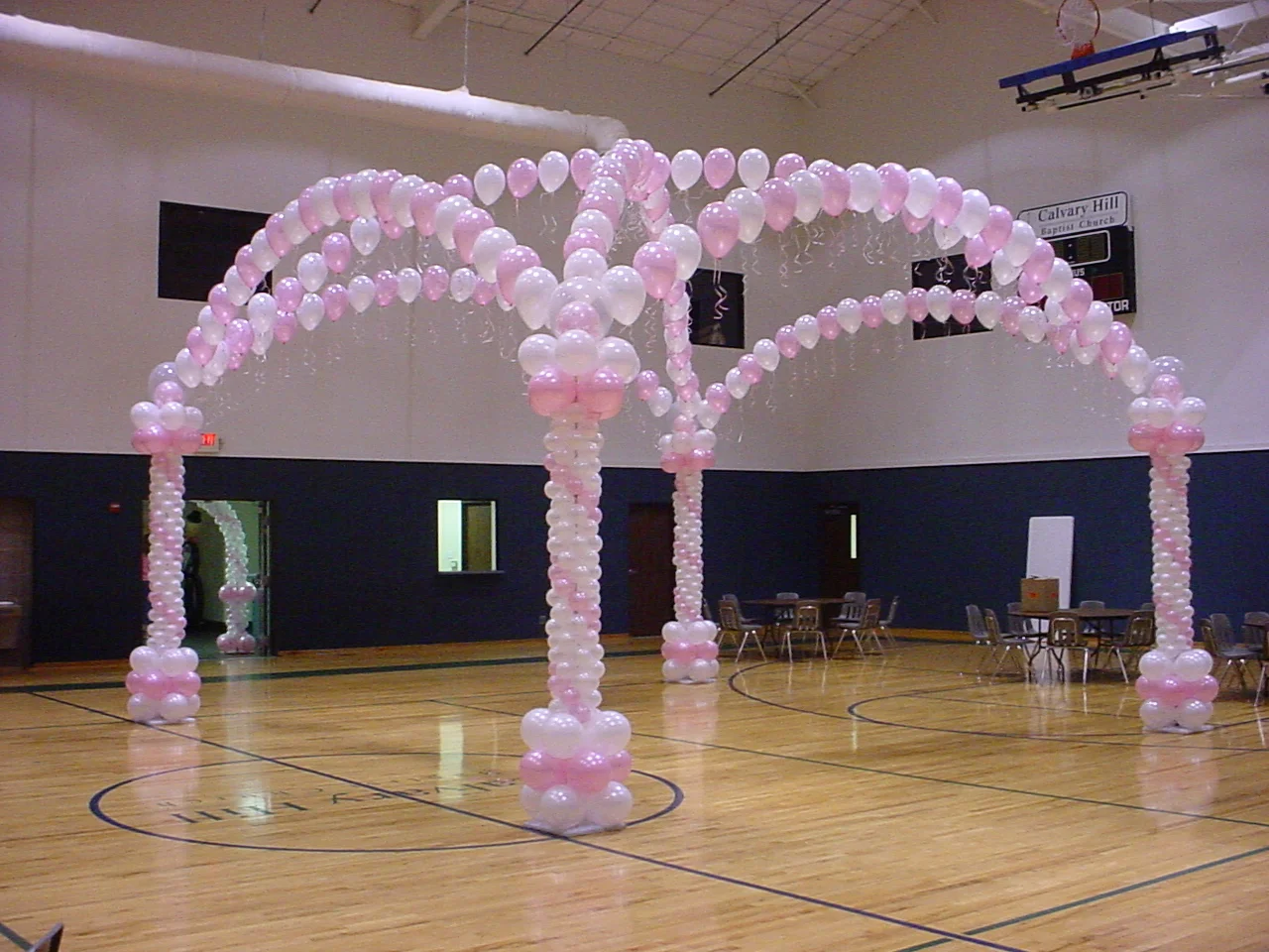 Balloon Canopy on Dance Floor.JPG