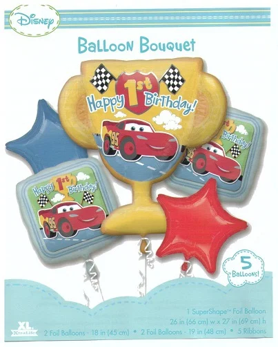 Happy 1st Birthday Champ Balloon Bouquet.jpg