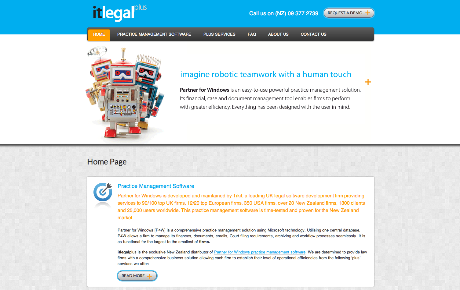 itlegal plus - website