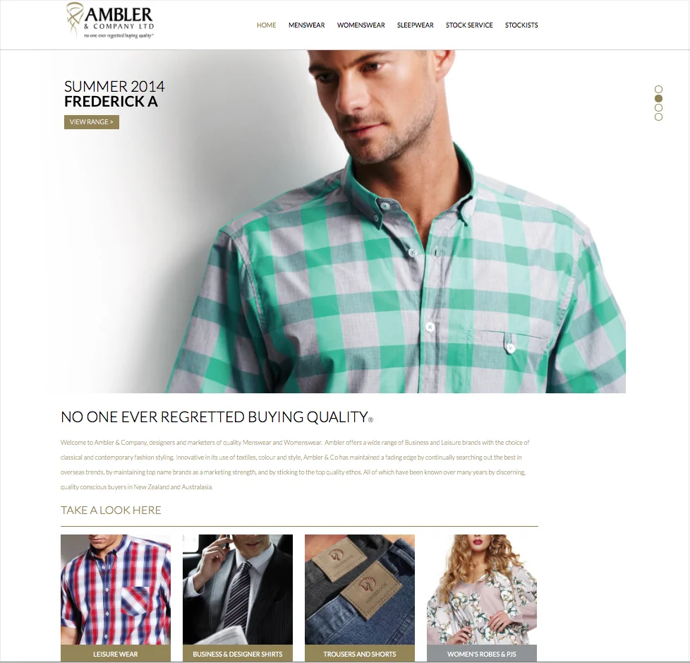 ambler & co - website