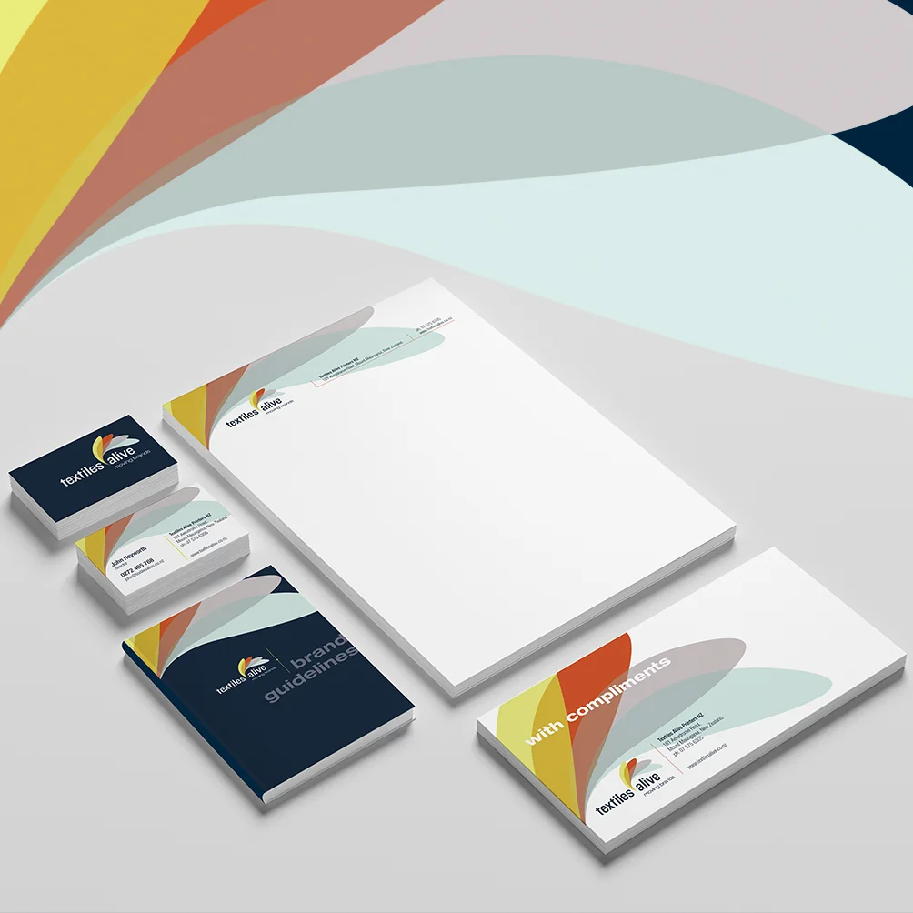 Stationery for Textiles Alive