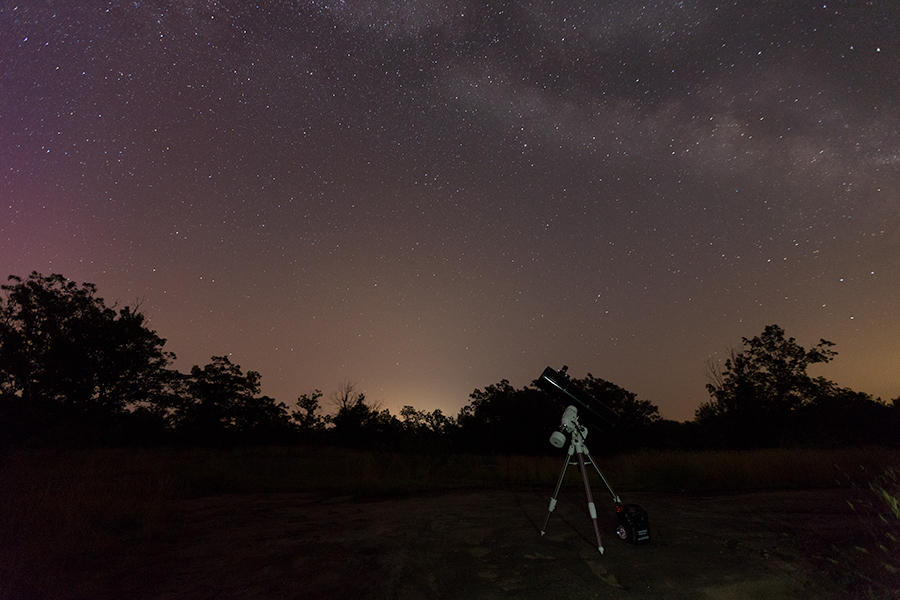 The new scope under the stars