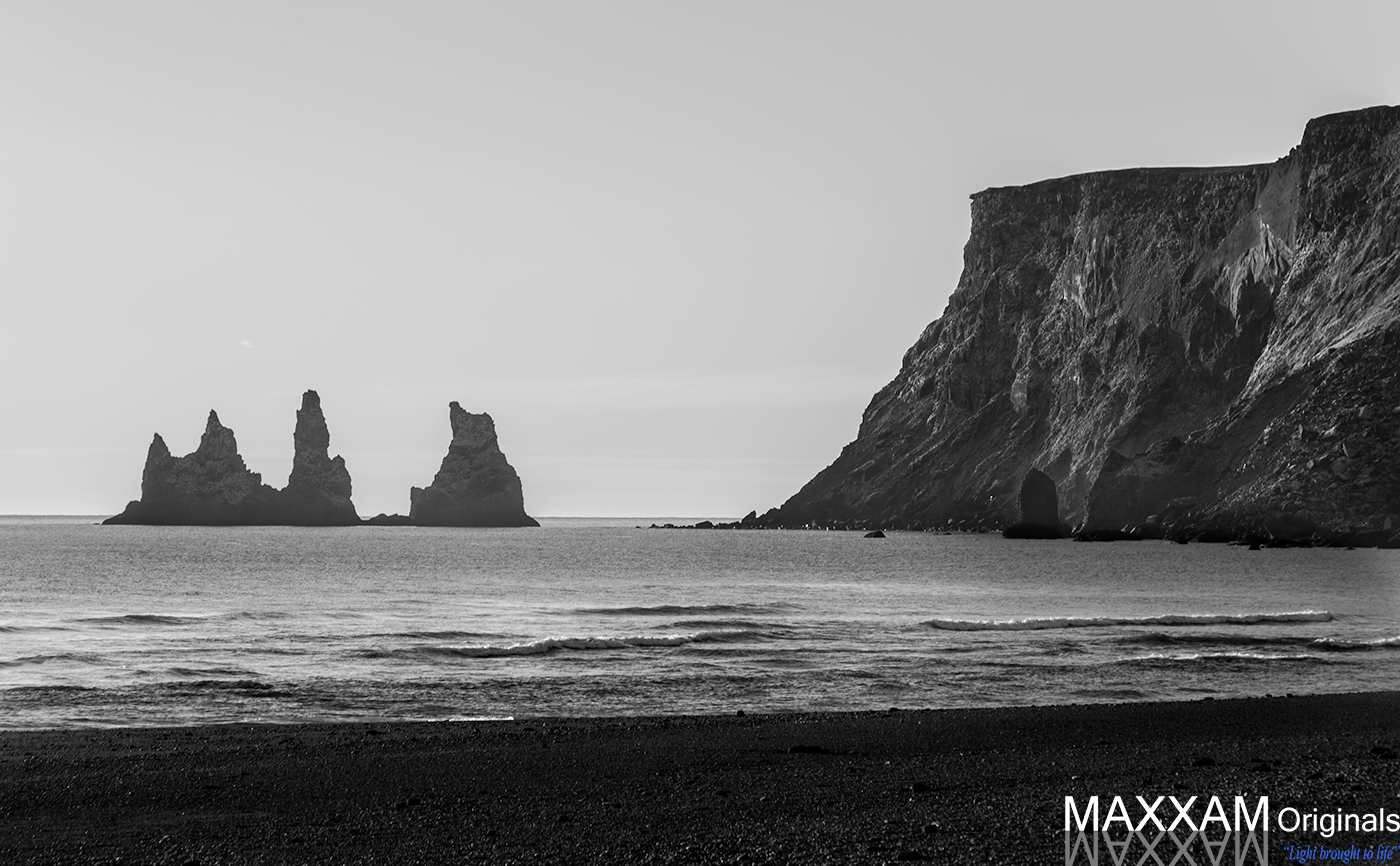 Reynisfjara is home to black sand beaches