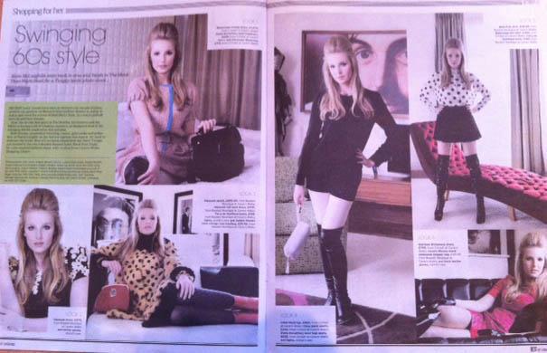 Magazine Spread Make-Up and Hair